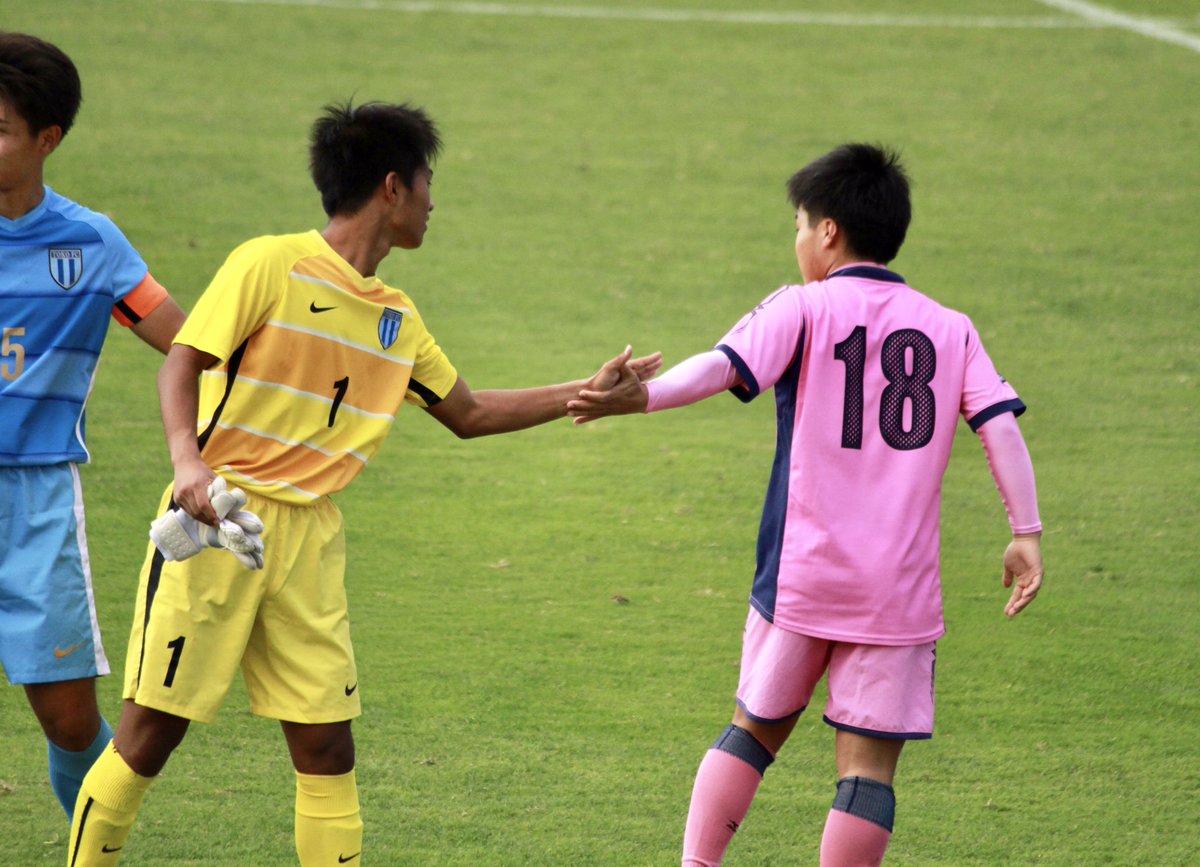 大浦千鶴 A Twitter 北村公平 桐光学園 と布方叶夢 日大藤沢 マリノス追浜obのツーショット 今日はキーパーも追浜対決でしたね