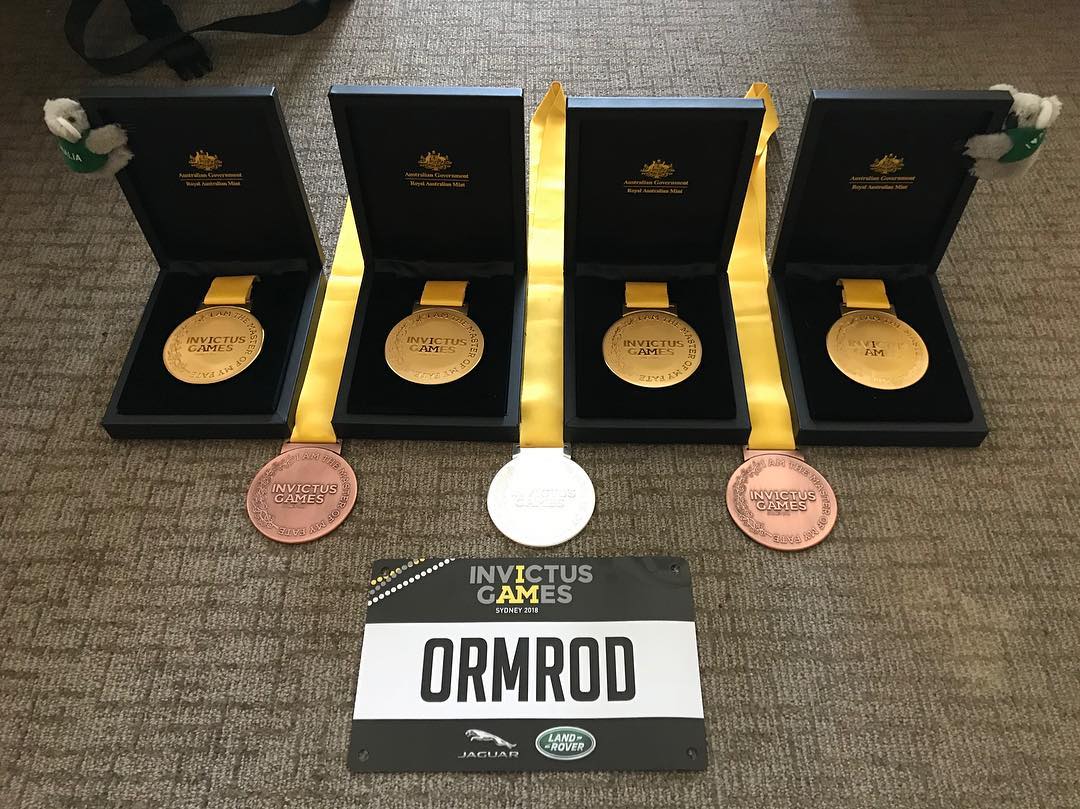 HeartDevonNews's tweet photo. A MASSIVE CONGRATULATIONS to @MarkOrmrod on his medal haul at @InvictusSydney #Invictus2018 #HeartNews https://t.co/XUOU2MCvg5