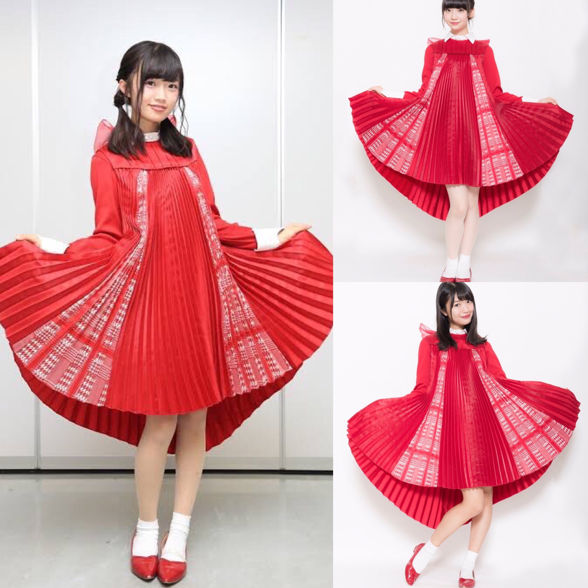 NGT48 青春時計 MUSIC スタンプ登場 制服 ワンピース風 コスプレ