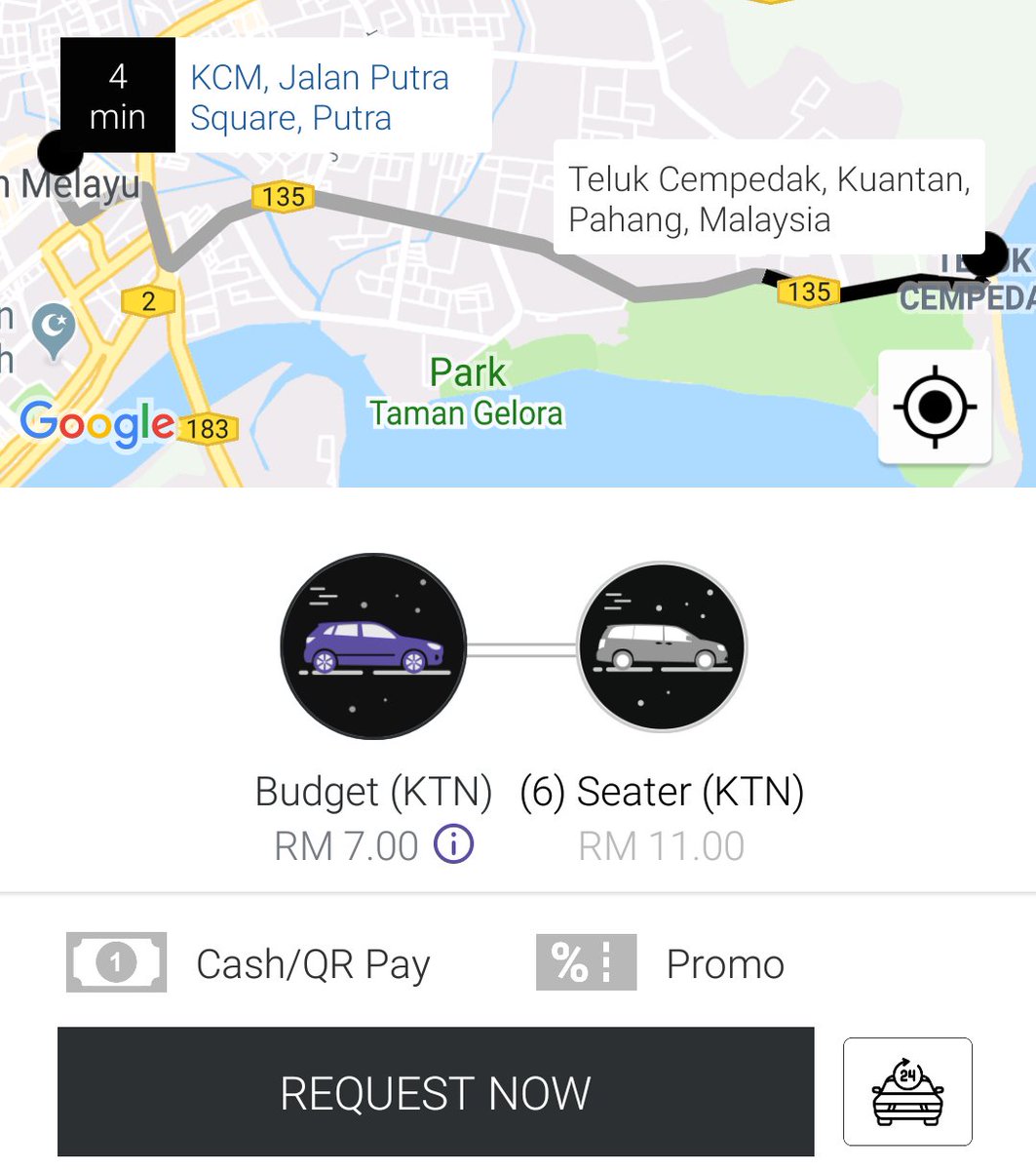 QuuloKuantan's tweet photo. @KuantanTV Hi Kuantan!
Tambang dari KCM ke TELUK CEMPEDAK lebih MURAH dengan KOD PROMO "QV3", sah sehingga 31 Oktober ini.
Muat turun aplikasi Quulo Passenger sekarang:
Android: https://t.co/Z5lHZGPulE
iOS: https://t.co/UzPNyYL4Wg
#Quulo
#QuuloKuantan
#QuuloViral
@twt_polisas @twt_iiumk https://t.co/MJON4o8qCB