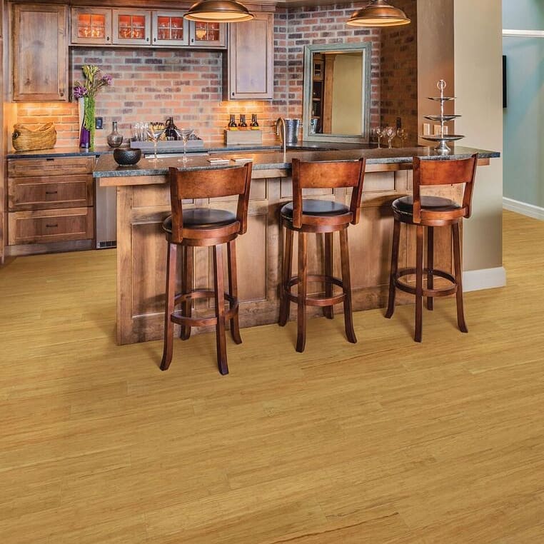 Our Portfolio Naturals - Wheat bamboo floors... Install them once and enjoy them forever!