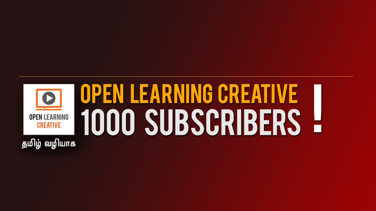 OpenLearningTut's tweet image. Open Learning Creative Feedback- Subscribers Blog - II | Tamil Tutorial
Feedback Link - Click below:
goo.gl/forms/frPSkl99…
#OpenLearningCreative #VFXEffects #VFXTutorial