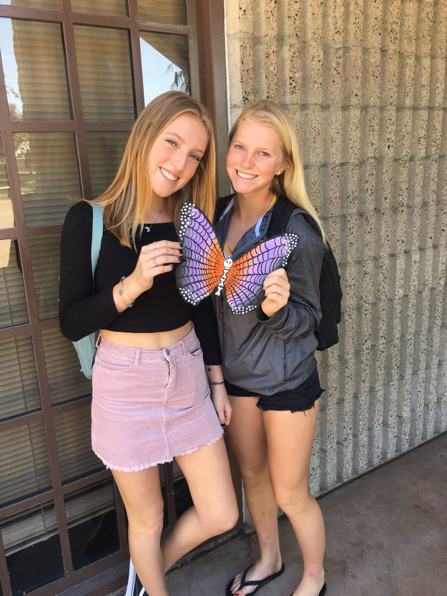 butterflybtc's tweet photo. The finders of this Halloween themed butterfly are Kristen Mistretta and Kyla Gary! They would like to donate to the American Foundation for Suicide Prevention ๐๐ #butterflydrop #bethechange #fridayfeeling #love https://t.co/mHhDF1A4Oi