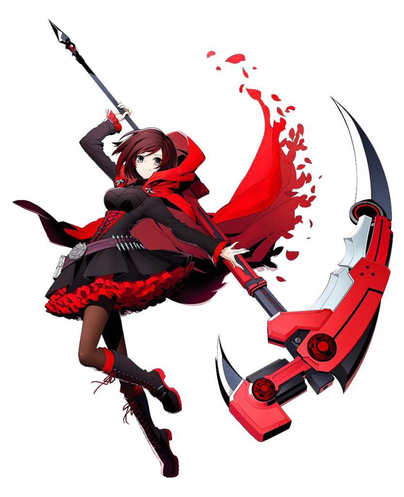 SharpestSniper's tweet photo. So who’s my bonus waifu for tonight? Well with RWBY Volume 6 Having been premiered in theaters and the first episode dropping tomorrow in the website. I figured It’s time I give the poster girl center stage today. #RubyFriday https://t.co/CwS83Tp8wp