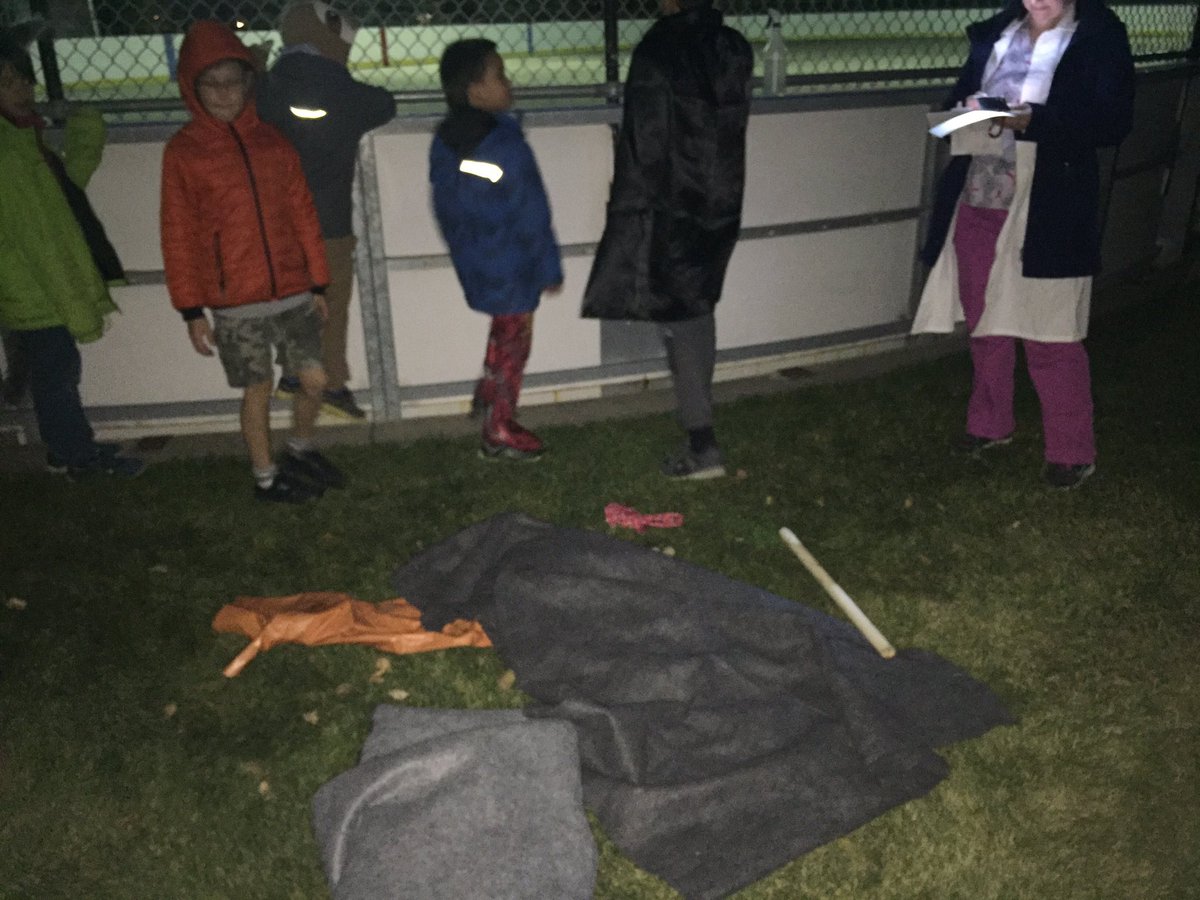 TuscanyCubs's tweet photo. Cubs doing Halloween OAS stations. Planned by youth. Done by youth. Reviewed by youth.   Emergency First Aid. Leave No Trace. Animal Tracks and Sea Creatures (in landlocked Alberta)
#ScoutsDoStuff #scoutscanada https://t.co/QYWrYqSZlP