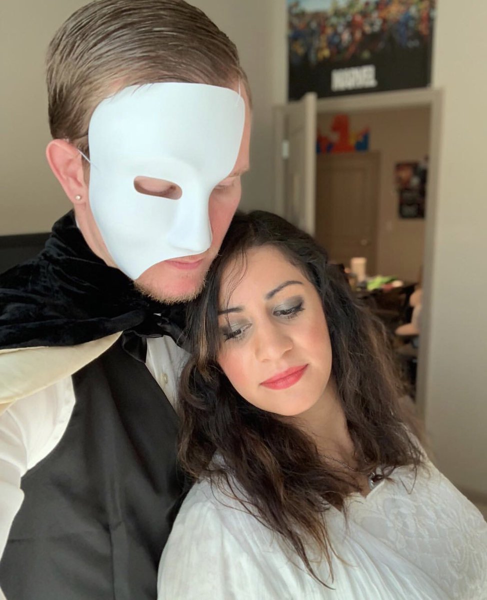 First Halloween party was a blast! Who knows who we are?! 
#CharacterFitCouple #halloweencostumes #Halloween