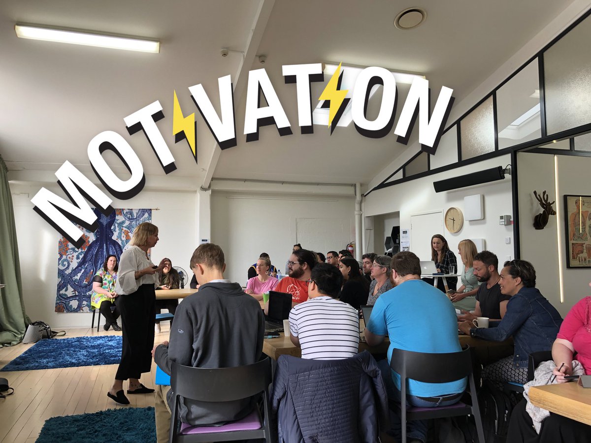 TimGanderNZ's tweet photo. Vision, clarity, passion and the evidence to back it up @ClaireAmosNZ talking with our #MTEL participants about #leadership today, thanks for sharing with us @NZMindlab Claire 🙏 @TeachFirstNZ https://t.co/wNDSRghzCE