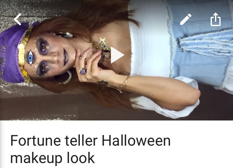 valcohen_beauty's tweet image. Hi everyone 😊 check out my Halloween makeup tutorial video on my YouTube channel direct link on my bio and thank you so much for your support 😘🤗 #Halloweenmakeup #halloweenlook #halloweentutorial #fortunetellerlook #fortunetellermakeup #fortunetellertutorial #halloween2018