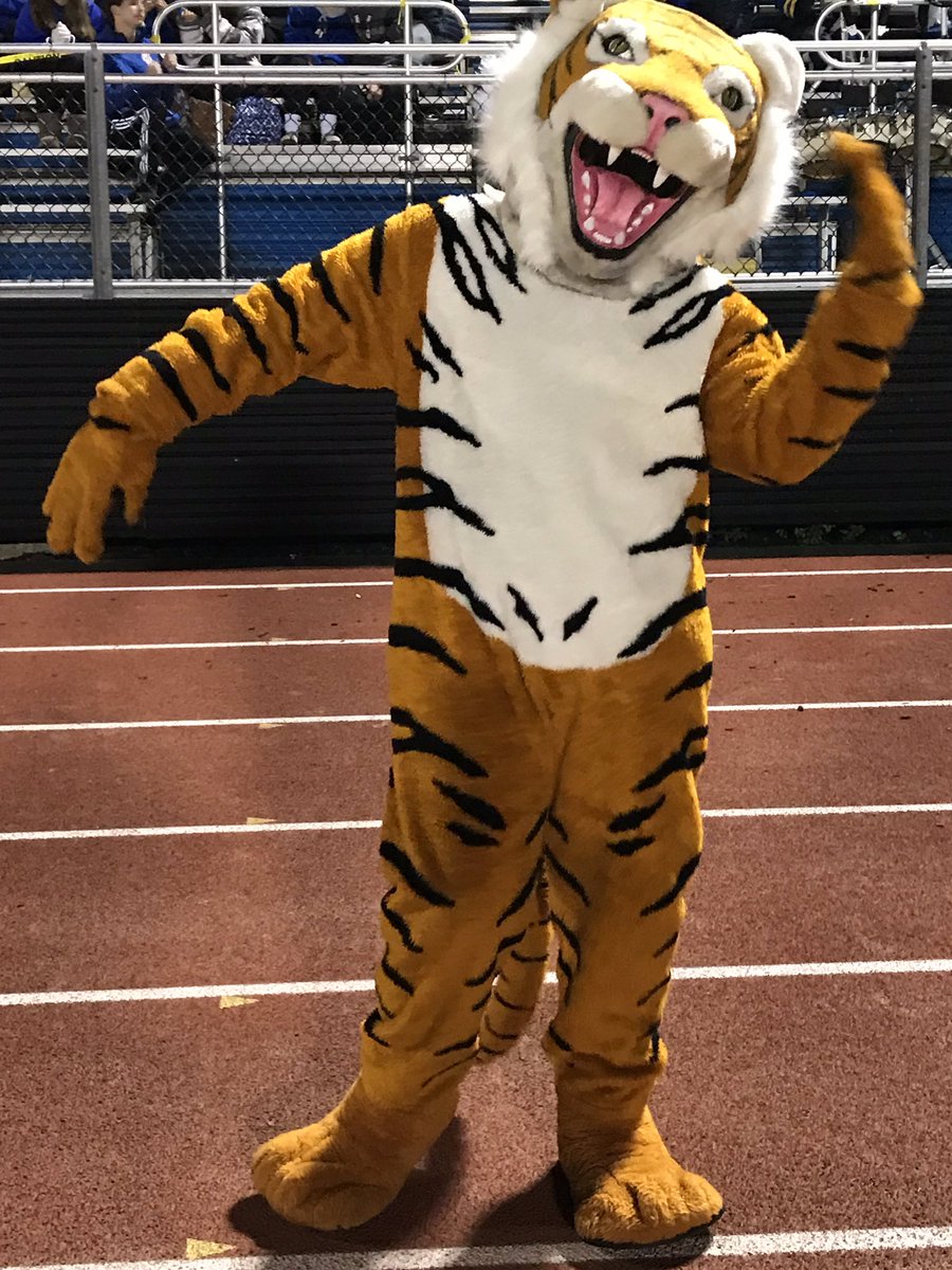 CresciMarty's tweet photo. TigerMascot was on point tonite at McKean vs AIHS ๐- he allowed me to share some selfies #AIHSspiritweek #AIHSTigerPride https://t.co/OGVc0c3gs3