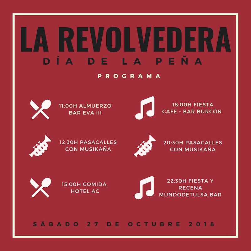 LaRevolvedera's tweet photo. ¡Por fin! ¡Llegó nuestro día! #revoldia #diadelapeña https://t.co/s4v5MOYgsF