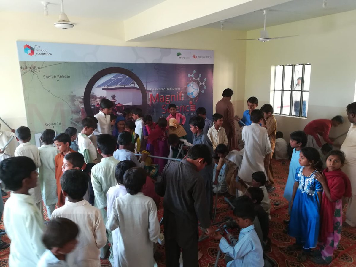 DawoodTdf's tweet photo. Day 2 of the largest science exhibition in Thar starts. Join TDF MagnifiScience Thar Exhibition at TCF School Engro Campus, Islamkot
#TDFMagnifiScienceThar #TDFMagnifiScience #MagnifiScience #MagnifiScienceTravels #ScienceTravelsToThar https://t.co/0qKrqnMrL0