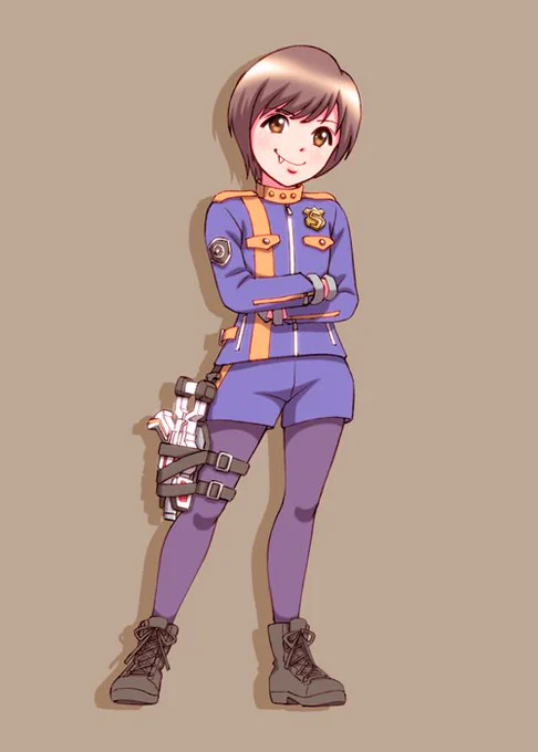 ハロウィンコスプレ 警察ハルちゃん 