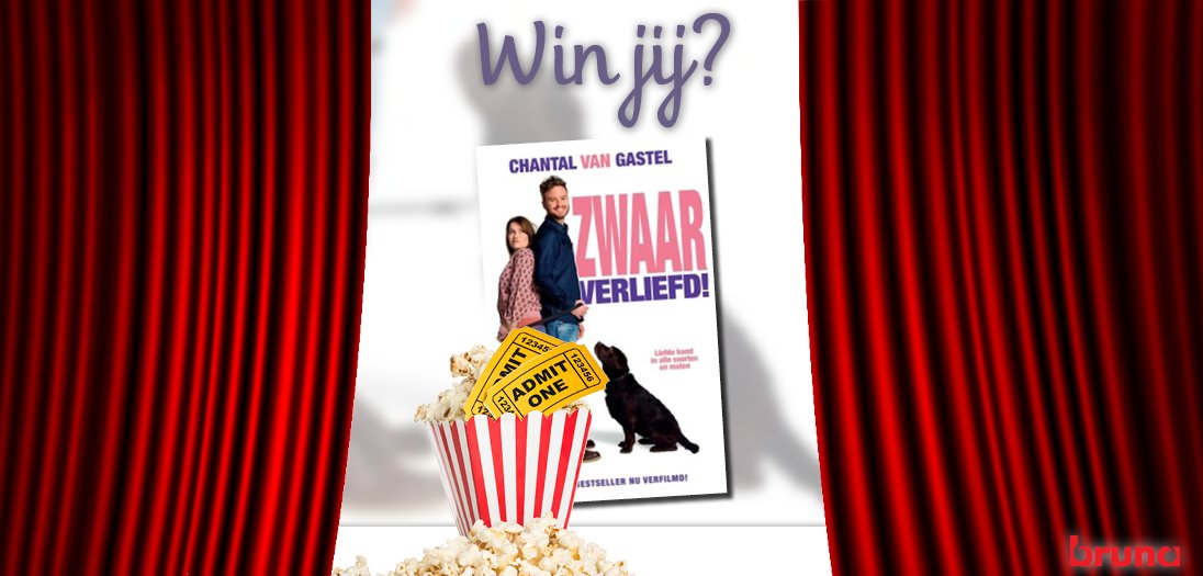 Je zou er de kriebels in je buik van krijgen... 💝 Vandaag is je laatste kans op 2 bioscoopkaartjes en het #boek 'Zwaar verliefd'! Volg en Retweet ons even en je doet al mee. #GeefZV #winactie