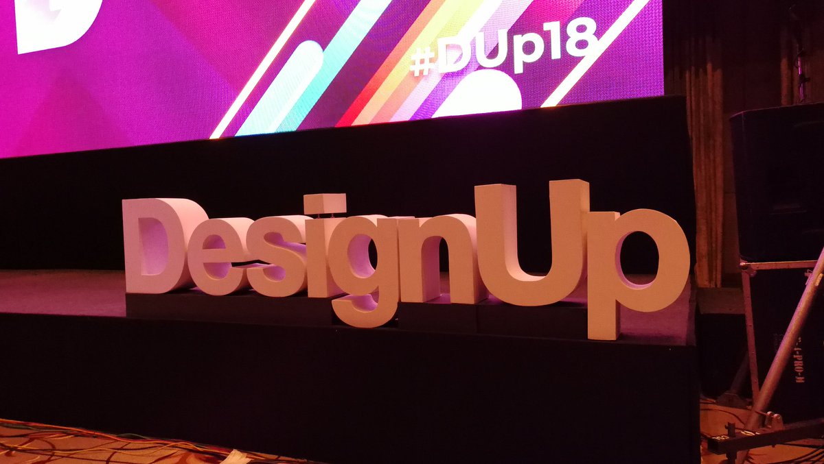 srthknm's tweet image. Great Speakers. Great thoughts. Loving it.
#DesignUpConf #DUp18 #Bengaluru #DesignUp