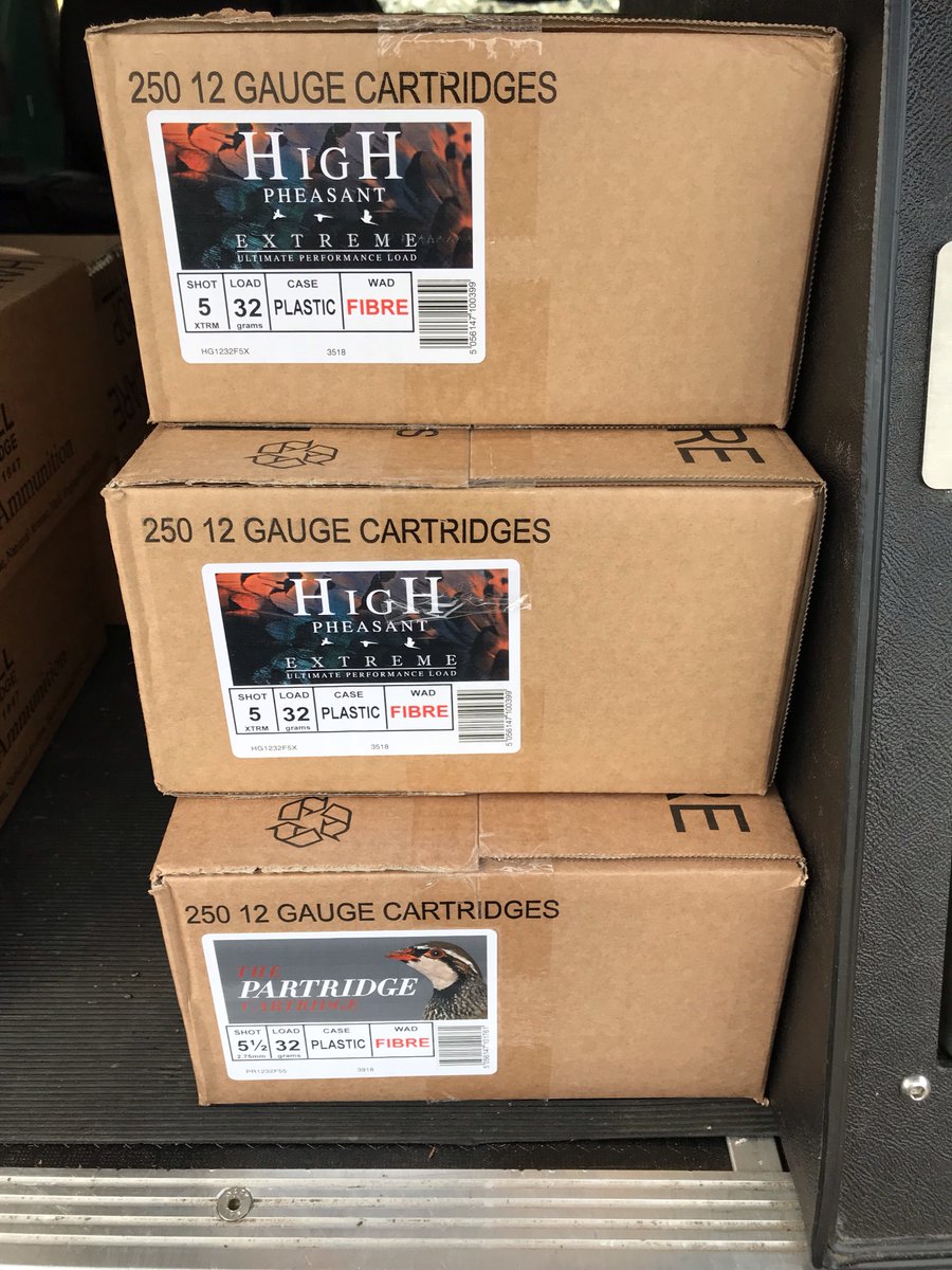 AdamCalvert1's tweet photo. Today’s selection ! #hullcartridgeambassador #hullcartridge #calvertsporting #calvertinstructors #calvertsportingteam https://t.co/PFRJ9rYyhH
