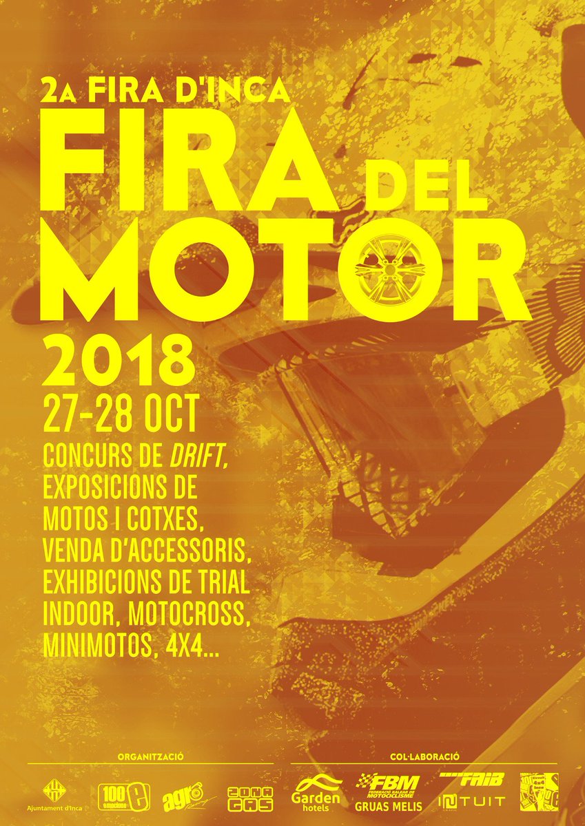 Virgilio_Moreno's tweet photo. 📢📢📢📢📢📢📢📢📢📢📢📢
#firesInca18 #FiresInca
Al mal temps.....bona música i moltes coses més !! 😀😀😀😀
🏁🎻🏀🎷🏅🎠🎭🎡🎸🎹🎺🏍 https://t.co/sep2SJ2m79