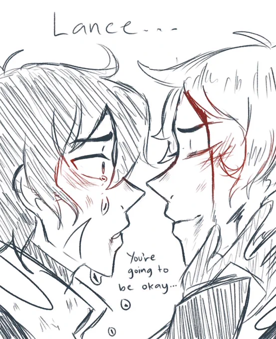 I wish there was a Klance fight in S8 :') #klance #voltronlegendarydefender #keith #Lance 