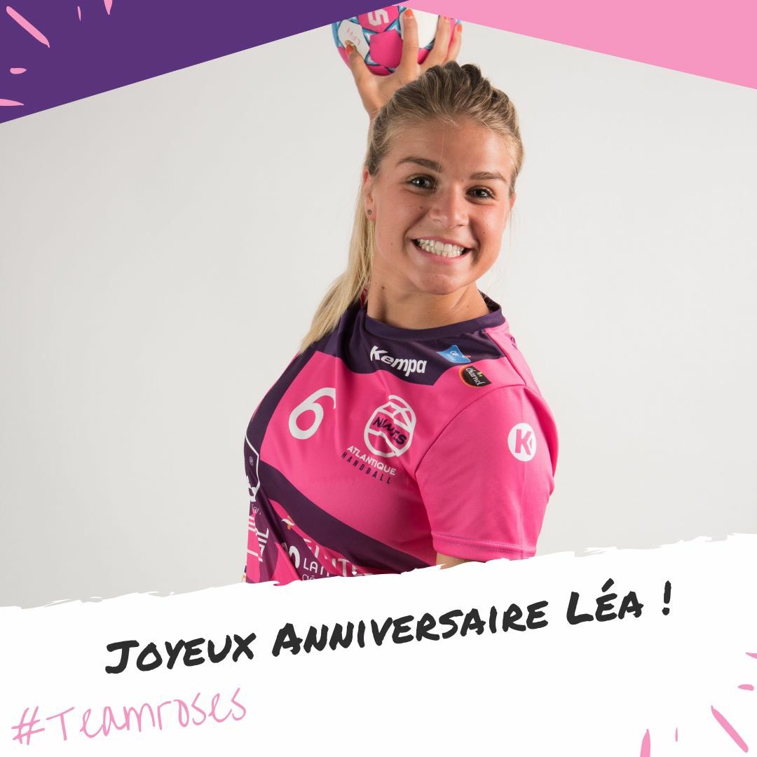 Nantes Atlantique Handball Auf Twitter Nous Souhaitons Un Joyeux Anniversaire A Notre Ailiere Lea Lignieres Qui Fete Ses 23 Ans Aujourd Hui Teamroses Handball Nantes Nahb Birthday T Co Fnkqbfd2v2