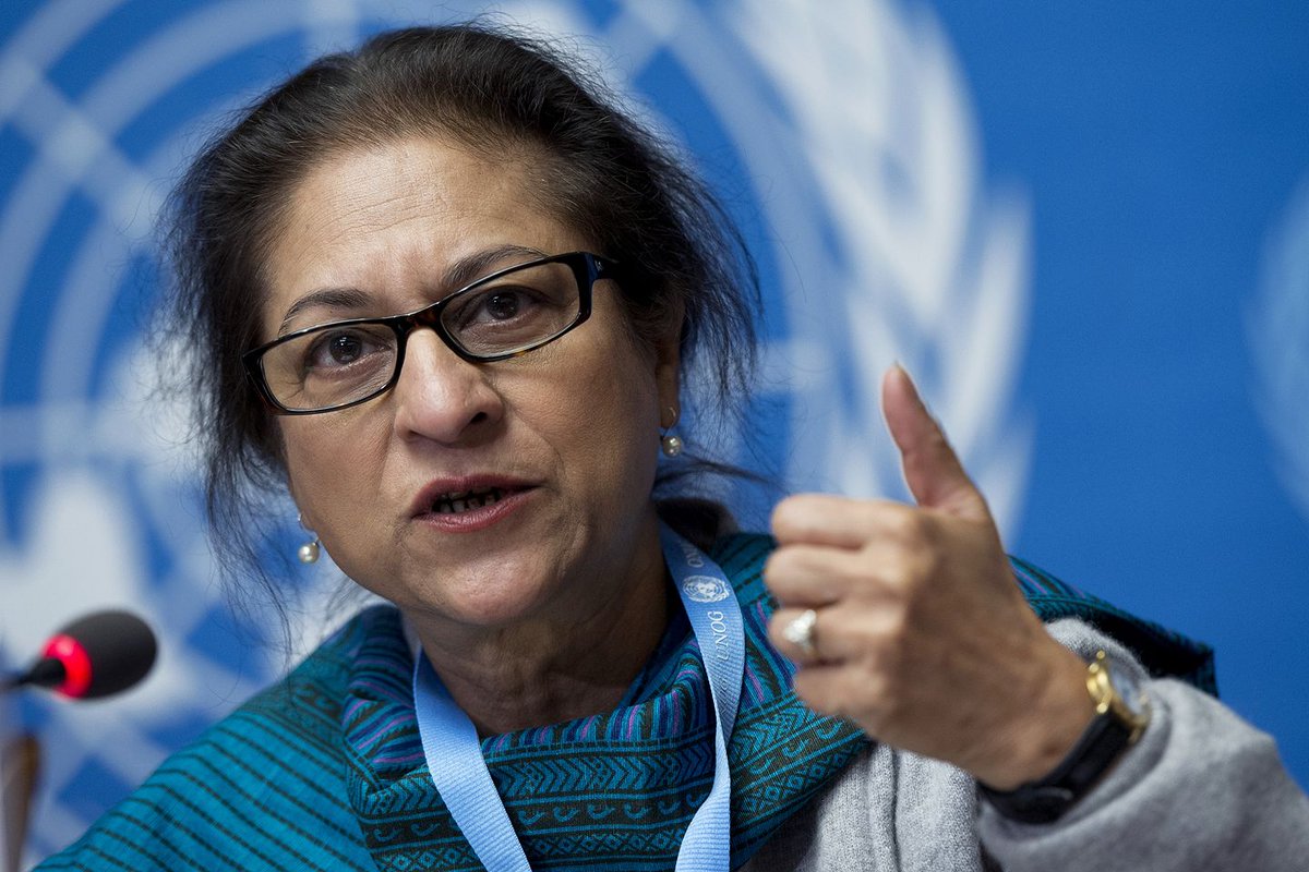 UNinPak's tweet photo. Ms. Asma Jahangir (1952-2018) - human rights lawyer from Pakistan (posthumously) has been awarded '2018 United Nations Prize in the Field of Human Rights'

UN is proud to recognize the contributions made by her to promote &amp; protect human rights. 

More : https://t.co/n0JZEW9HOJ https://t.co/6KtJ1KR41a