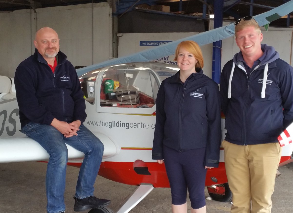 Congratulations to Simon Smith, Adam Youle and Ellie Youle who have just completed their Flying Instructors course.