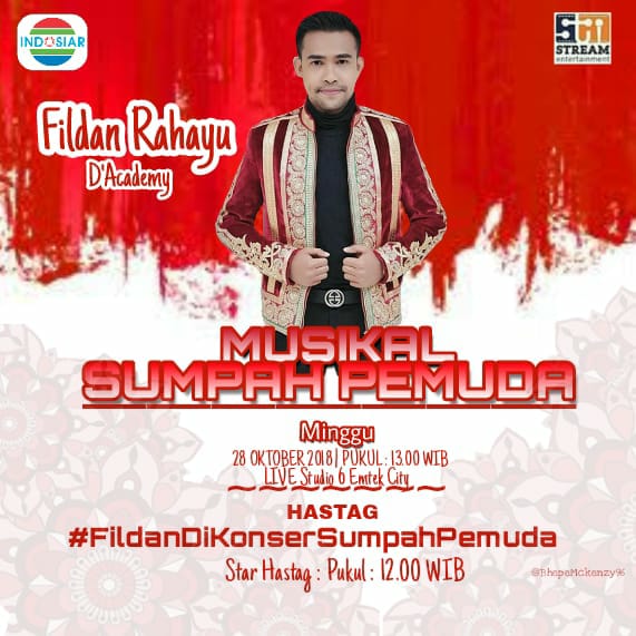 Seru seruan yukk

Besok siang

Fans fildan tunjukan suaramu