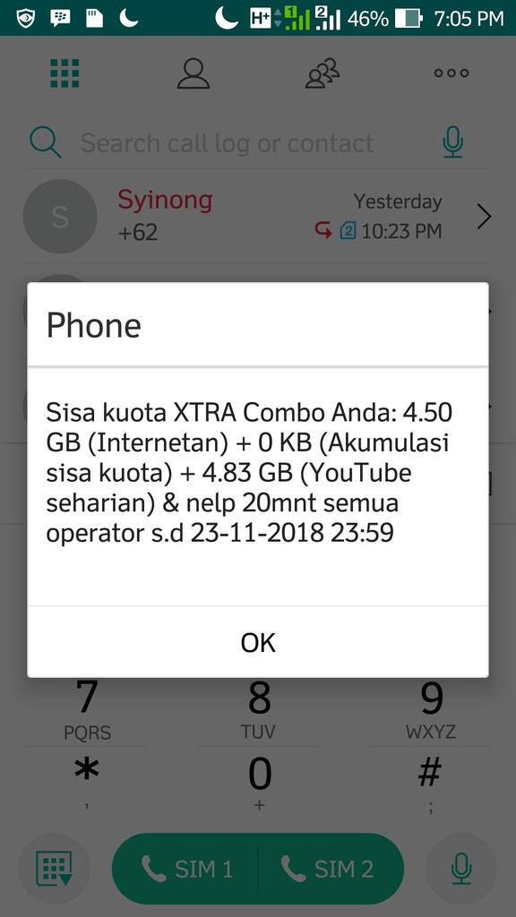 leon_srt's tweet photo. @myXLCare knp internet nya lemot ya ? Pdhal baru isi paketan &amp; kuota nya msh banyak. Udah 2 hari msh lemot aj. Need your assist https://t.co/Z0qSVEi7Od