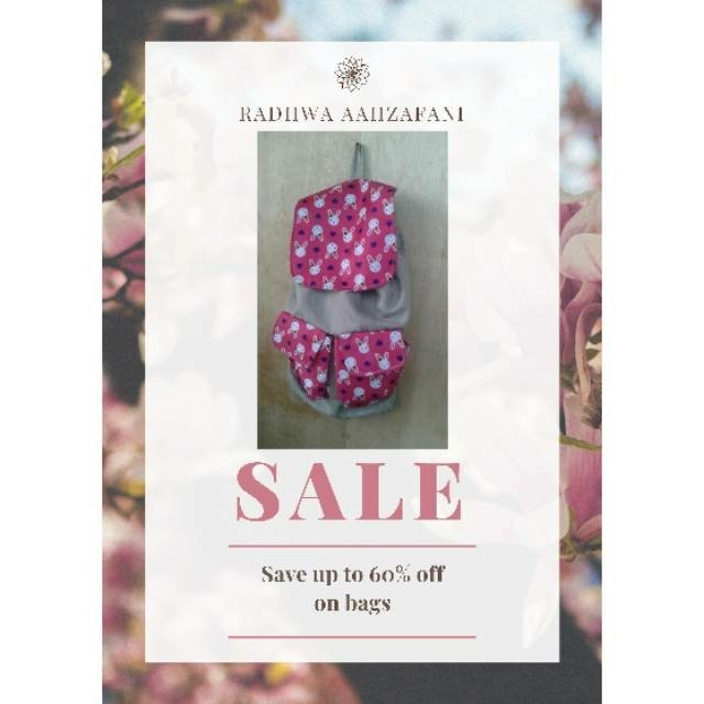 Saya menjual Tas Ransel radhwaaahzafani seharga Rp50.000. Dapatkan produk ini hanya di Shopee! shopee.co.id/radhwaaahzafan… #ShopeeID
