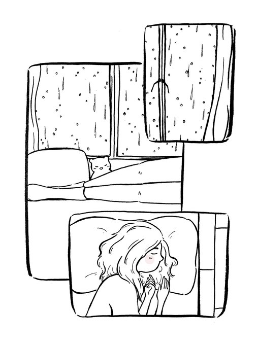 day 17: what comforts you?

lying in bed and listening to rain 
- @ecflorescere 

#inktober #inktober2018
#31daysofcomfort 
