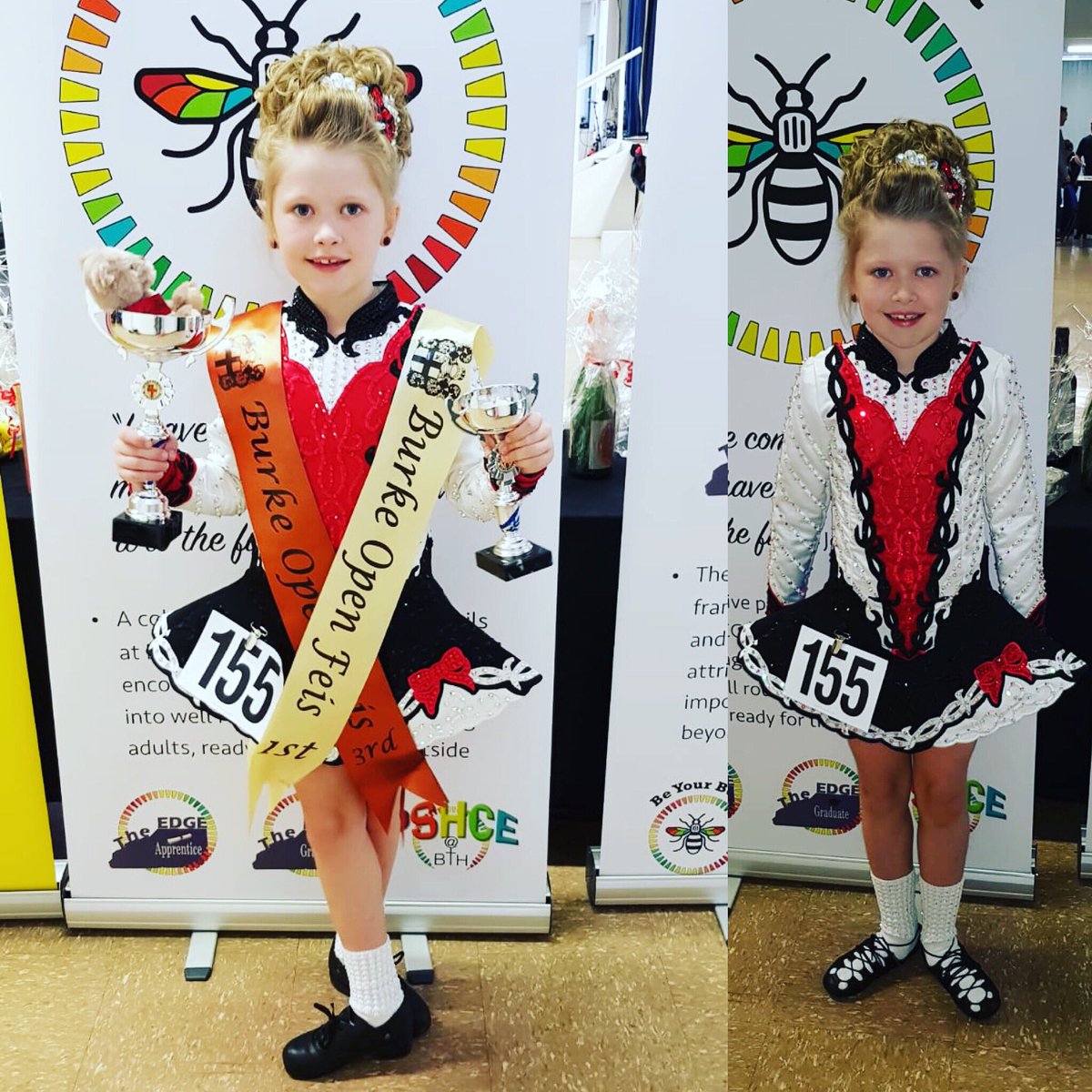 Jess won 1st place last weekend wearing her new solo dress for the first time. Well done! ⭐️ <a href="/STM_Hull/">St Thomas More Hull</a>