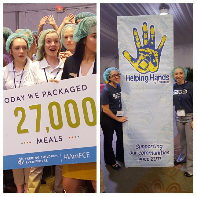 lhwebster's tweet photo. DECA's emerging leaders prepare 27,000 meals for Feeding Children Everywhere! @MSD_DECA @MrsCutler @mralbertmsd @AP_WPorter @PrincipalMSD https://t.co/hkMVv1S33z