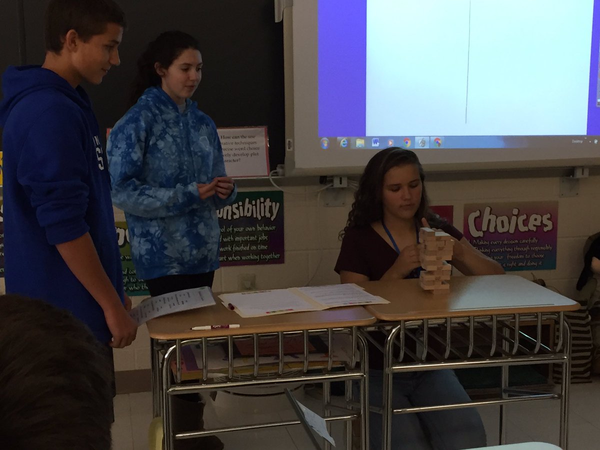 English 9 Honors students created interactive presentations on various aspects of internet safety. Love both the creativity and the diligence to provide important information in out-of-the-box ways! #ramspride #sesdproud