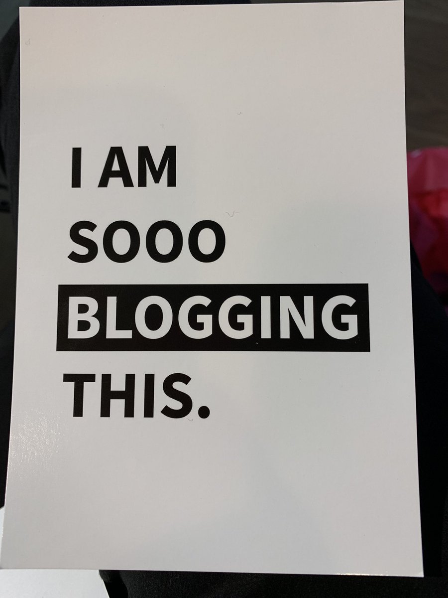 Los geht es #bloggeratwork
