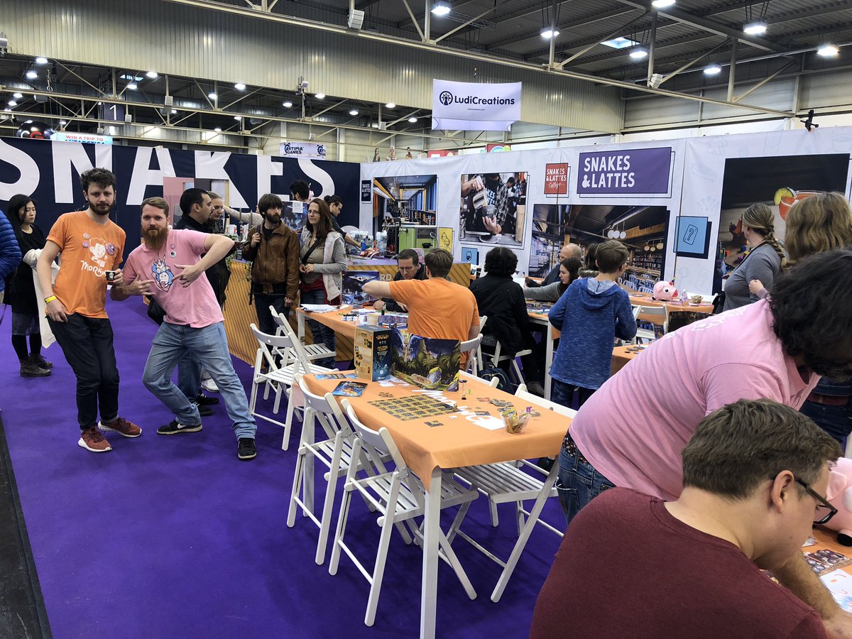 Third day for the Morning team at #essenspiel18!! It’s the most busy day of the fair but we are ready on booth F131 hall 1 😉