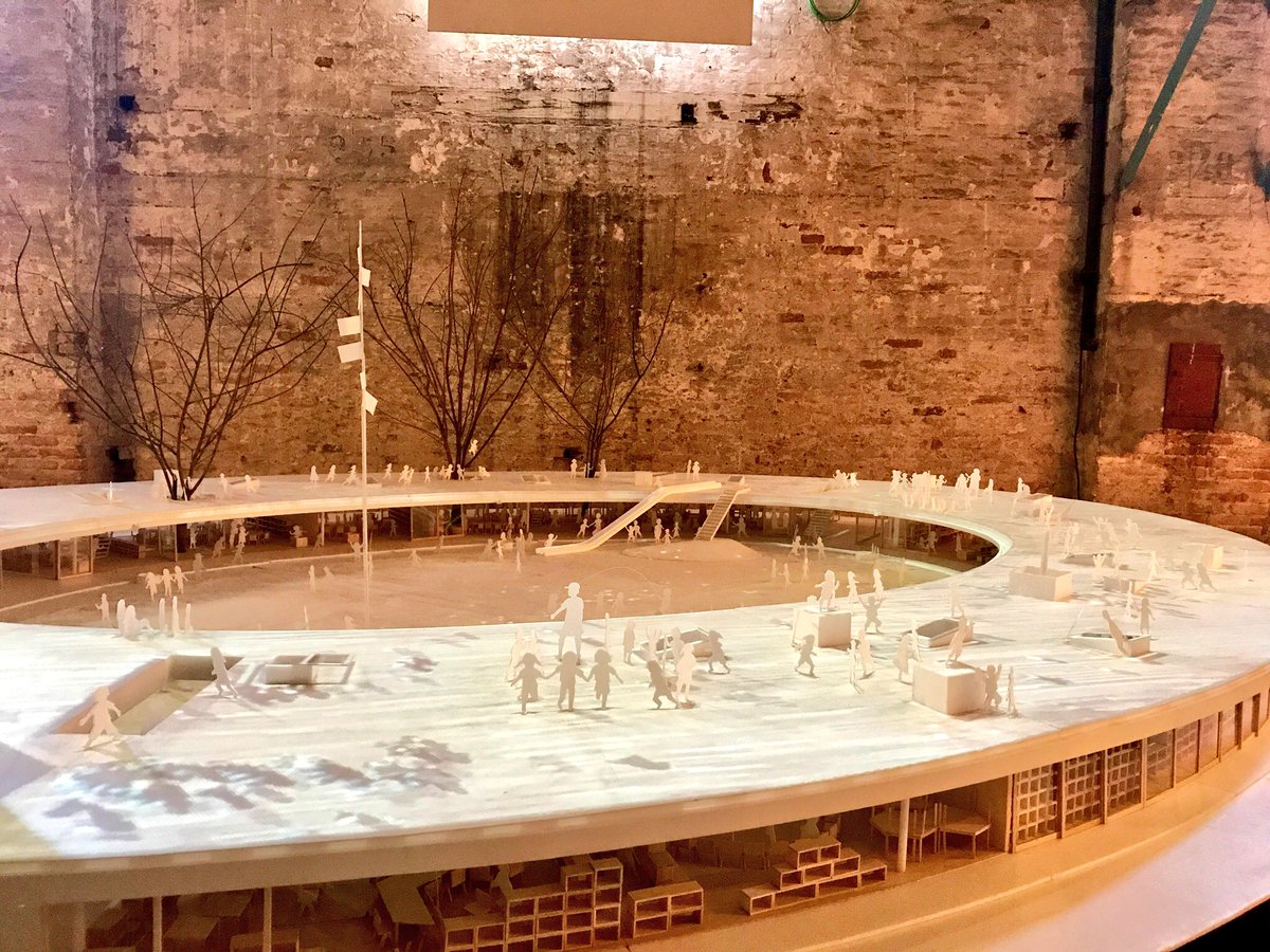 JenOFee's tweet image. Inspired with ideas for school design  @la_Biennale #futurelearningspaces #design #learningspacedesign