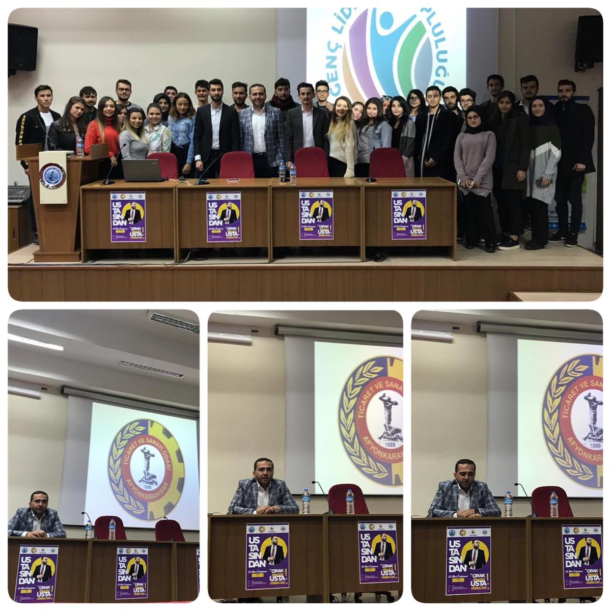 TOBB Afyonkarahisar GGK ve AKÜ GLT ile başlatmış olduğumuz Ustasından adlı programımıza ilk konuk olarak kurulumuzu temsilen şahsım katılmıştır. Emeği geçen herkese teşekkürler bu hafta Kadın Girişimciler Kurulu Başkanı Sayın Berna Tokman ile Ustasından programında görüşmek üzere