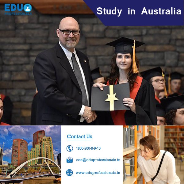 Looking for world-class education with international exposure.
#Australia is a global education powerhouse with fantastic long-term opportunities. 
Explore more about #StudyinginAustralia. #EduProfessionals

Schedule an appointment with us today! Call 1800-200-8-9-10