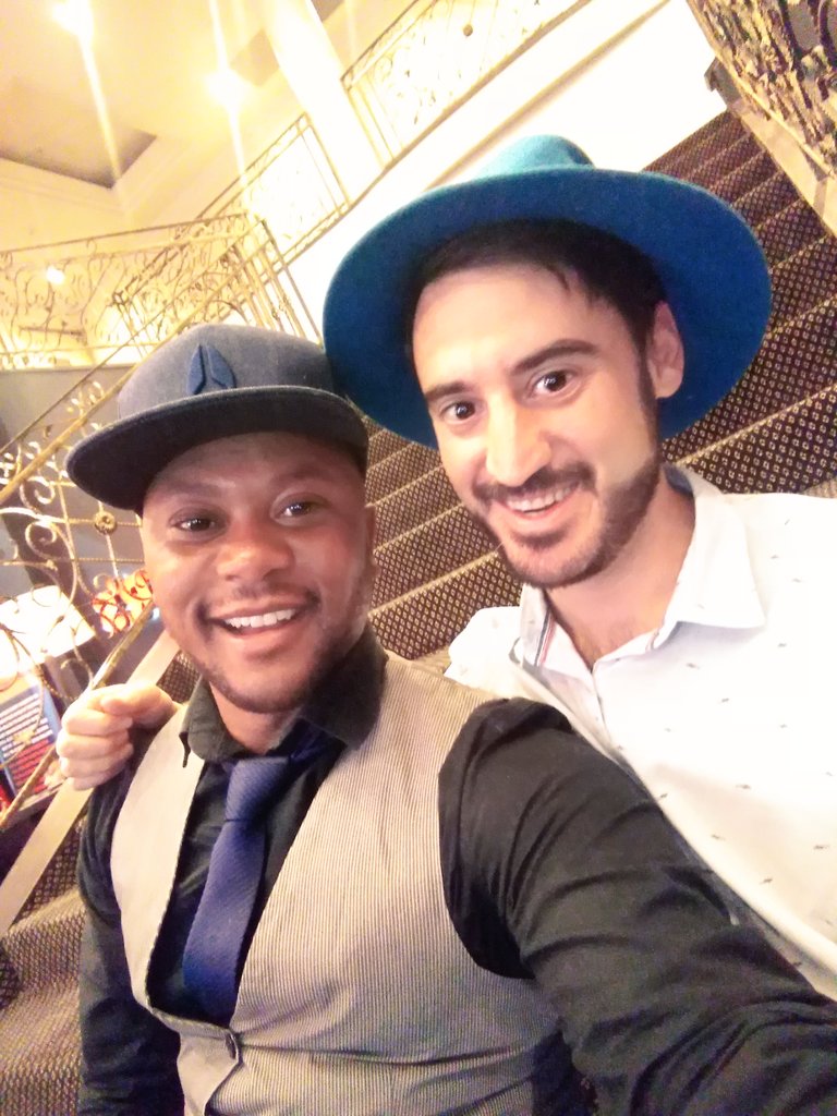 britney_sa's tweet photo. Thank you thank you @ComedyCentralAF I had the most amazing night @NdumisoLindi is funny af. Last night was magical, first time @ParkersComedy and it didn't disappoint. Donovan is outright unhinged #LaughInYourLanguage https://t.co/8sUoVTSzL8