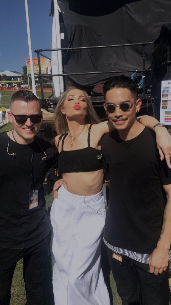 Backstage with my band!!! <a href="/HayMate/">Hay Mate</a>