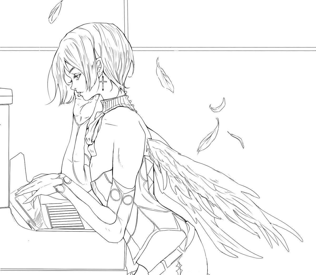 Maya_twomoons's tweet photo. Getting used to posting here is so hard xD Maybe I can make it a habit by posting the stuff and work in progress that I normally don‘t post on my social media :D https://t.co/e3EVXrMz26