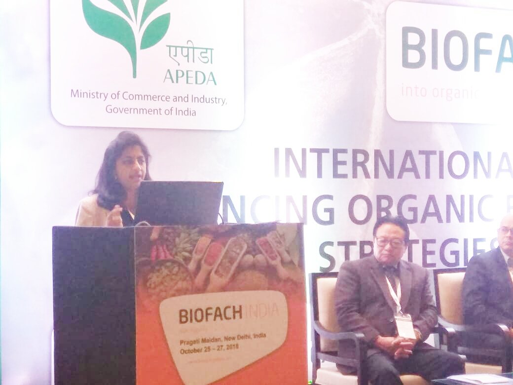 APEDADOC's tweet photo. #BIOFACH2018
Speakers addressing the participants at the 5th Technical session of International Conference :
1. Mr. Alemteshi Jamir, Nagaland
2. Ms. Siddhi Karnani, Director, Prabat Foods, Sikkim
3. Mr. Tavseef Miraj Shah, Germany https://t.co/WdaBxIXJ3b