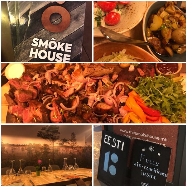 EstEmbassyItaly's tweet photo. Little piece of Estonia in #Malta - SmÔke House - We recommend! #eestitoit #tasteofestonia #goodfood https://t.co/IbN1bJ6c48