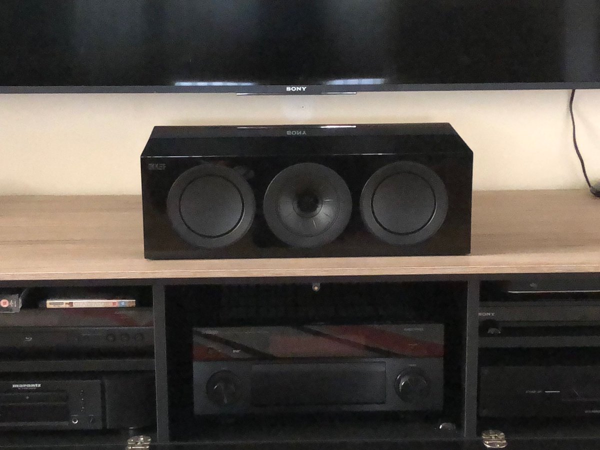 kef r2c centre speaker