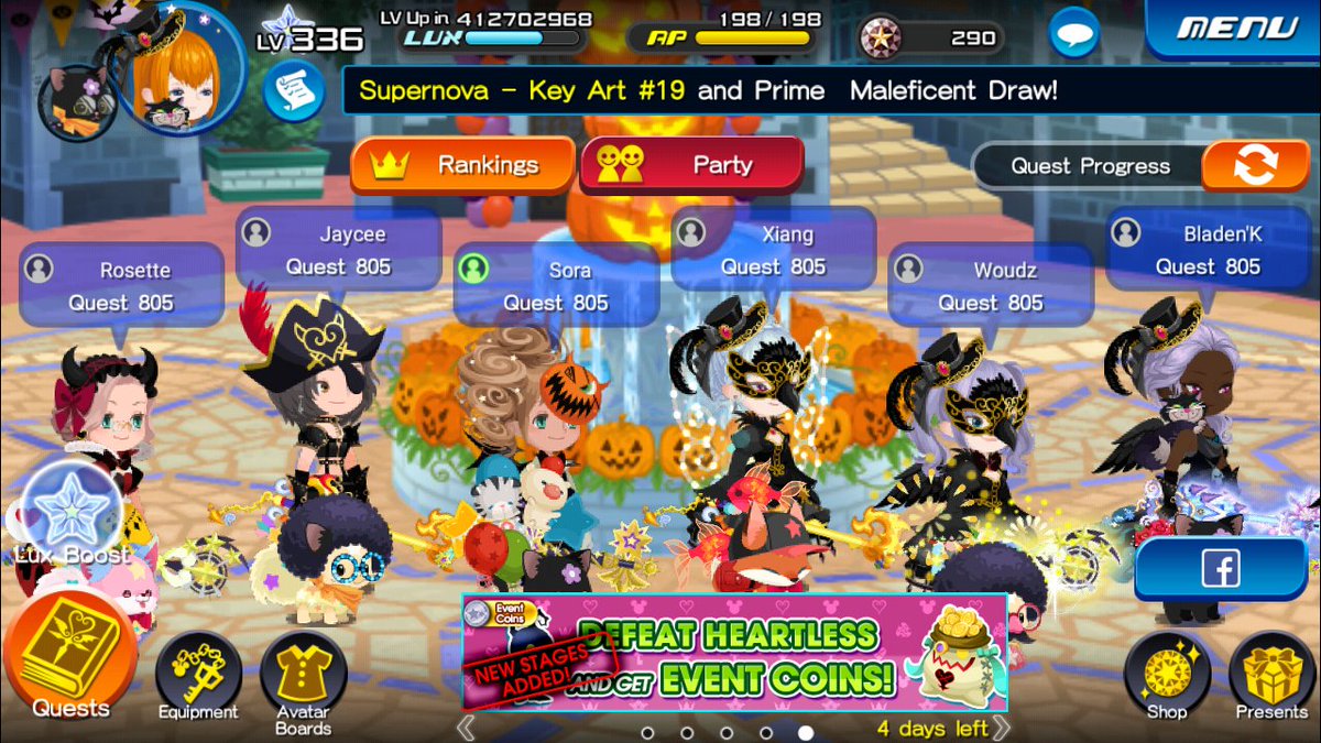 AwkwardStyx's tweet image. YoRHa of Anguis Union
#KHUX
#SpookyContest
@kh_ux_na 
Here&apos;s our shot!!! :)