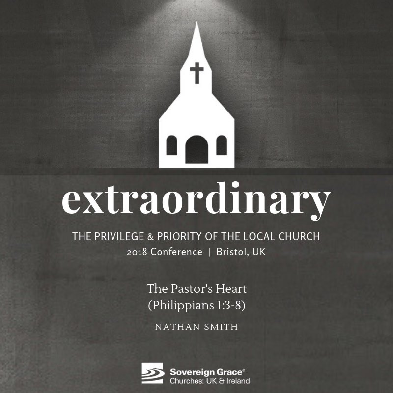 sovgraceuk's tweet image. Extraordinary Conference 2018
Leaders Day - Main Session 1

The Pastor's Heart (Philippians 1:3-8) by @nathansmith_

soundcloud.com/sovgraceuk/the…