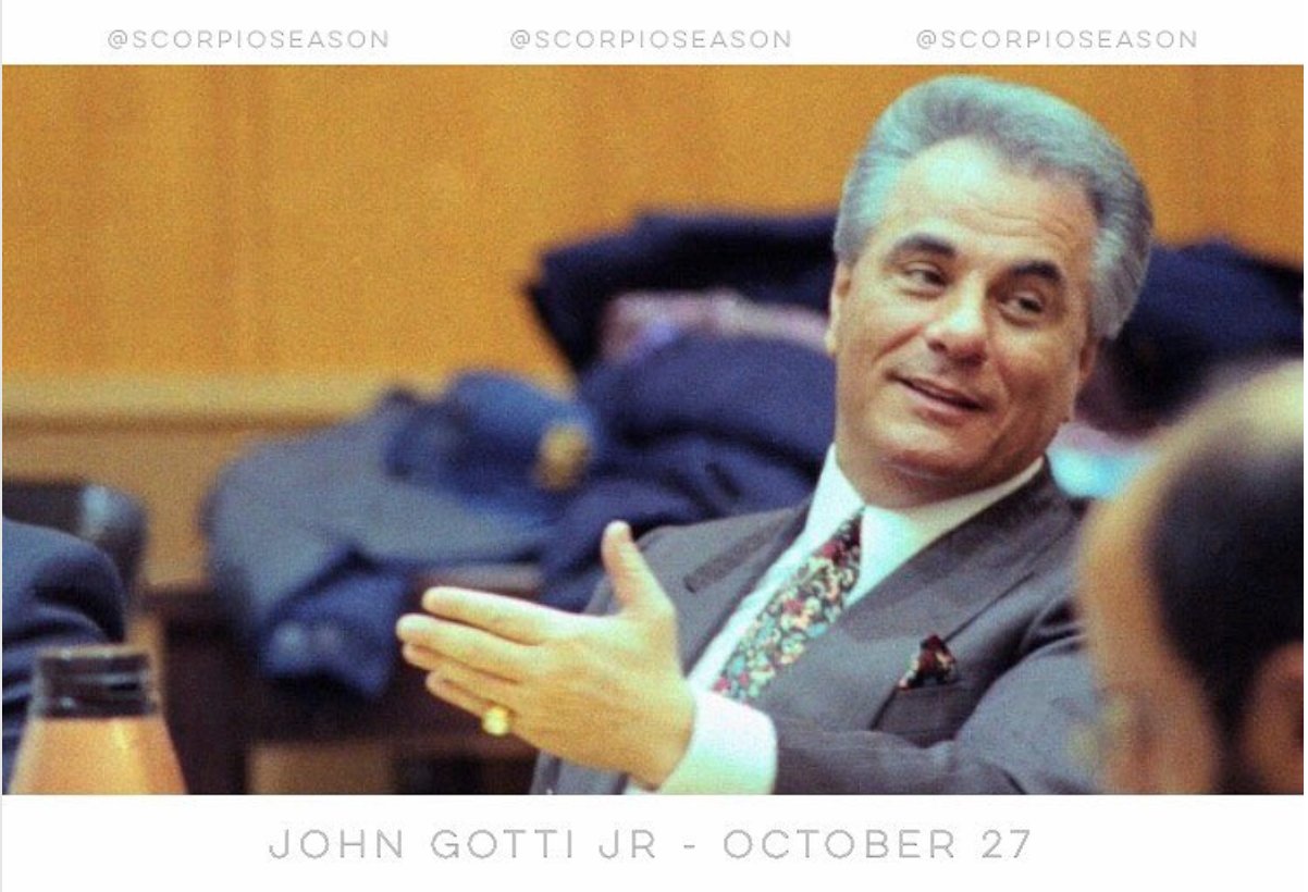 Happy Birthday John Gotti Jr      