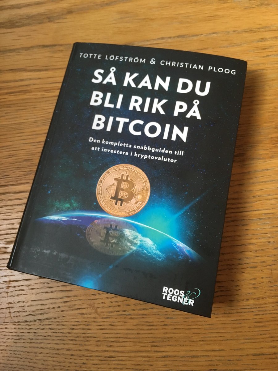 Länge sen jag skrev något här om läsning, så nu kör vi. Krypto är inget jag direkt varit särskilt intresserad eller kunnig om. Därför var det intressant att läsa lite om grunderna i denna bok av <a href="/TotteLofstrom/">Totte Löfström 🦾</a> och <a href="/christian_ploog/">Christian Ploog</a> 📕