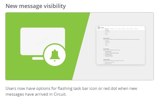 MCarlosUCC's tweet image. With latest @CircuitHQ Sprint @UnifyCo very interesting news were implemented #workstream #collaboration

Video &amp;amp; screen share @ same time
Topic listing &amp;amp; focus view
New message visibility
In context sidebar
Pinned topics

Do not hesitate to contact us @SwissproS for more details