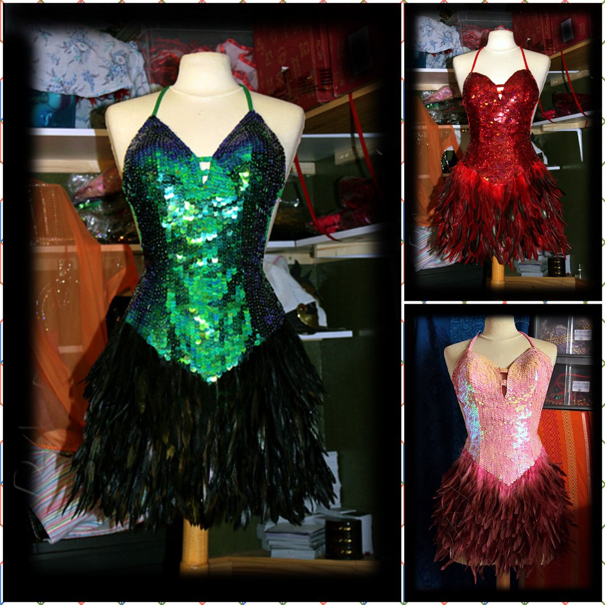 parisbell75's tweet photo. Robes à paillettes plumes pour vos soirées Cabarets ou soirées Cocktails.
#cabaret  #costumecabaret  #revueparisienne  #spectaclecabaret  #paillettes  #frenchcancan https://t.co/KNRfMcqUmZ