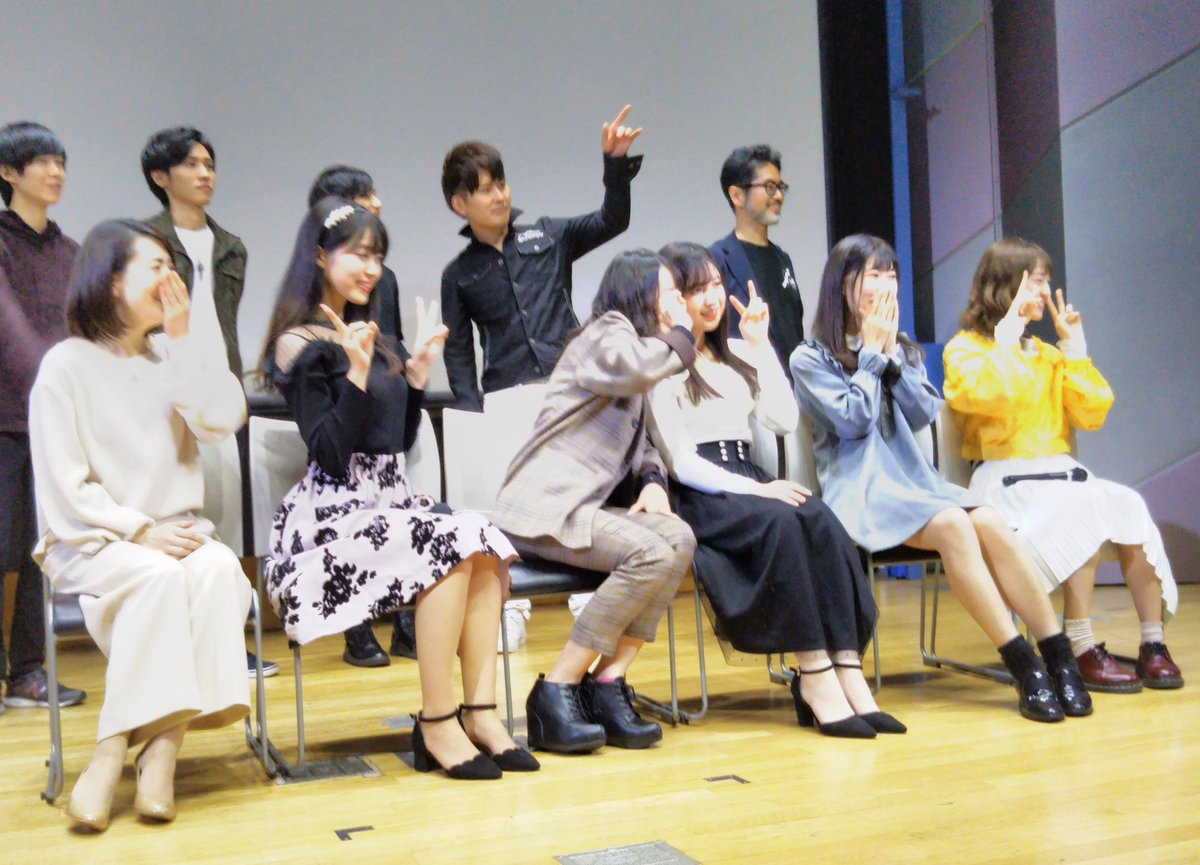 tetsu1973MG's tweet photo. コンバンハー(o´ω`o)ノ~~
JumpingTime観てきました!!
スカイツリーさんのお陰で最前😅
菜々美ちゃんの演技良かった😎
#JumpingTime
#山田菜々美
#横山結衣
#永野芹佳 https://t.co/8WeFV73CRy