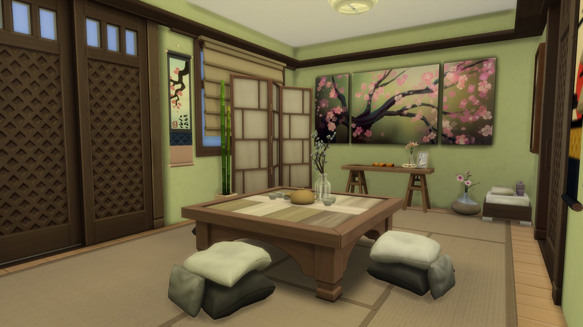 Японские 3д игры. Татами симс 4. SIMS 3 Tatami. Tatami Japanese SIMS 3. SIMS 4 японская кровать.